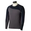 Bauer Pro Long Sleeve Base Layer Top - Dark Grey/Black (2019)